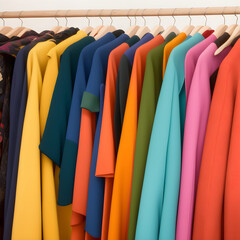 Clothes on Hangers Photo, Shirts On Hangers