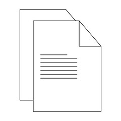 File icon folder in flat design style