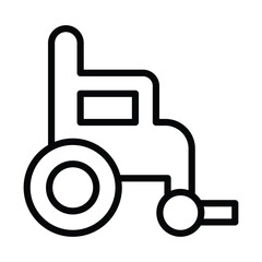 Wheel Chair patient icon