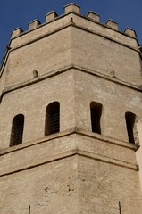 Ancient Tower in Seville, Andalusia, Spain - 657218852