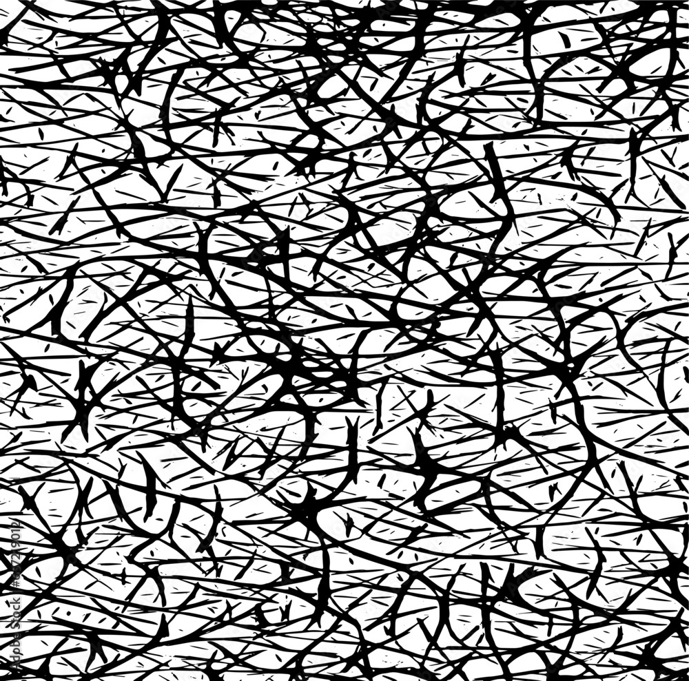 Poster monochrome texture composed of irregular graphic elements. distressed uneven grunge background. abst