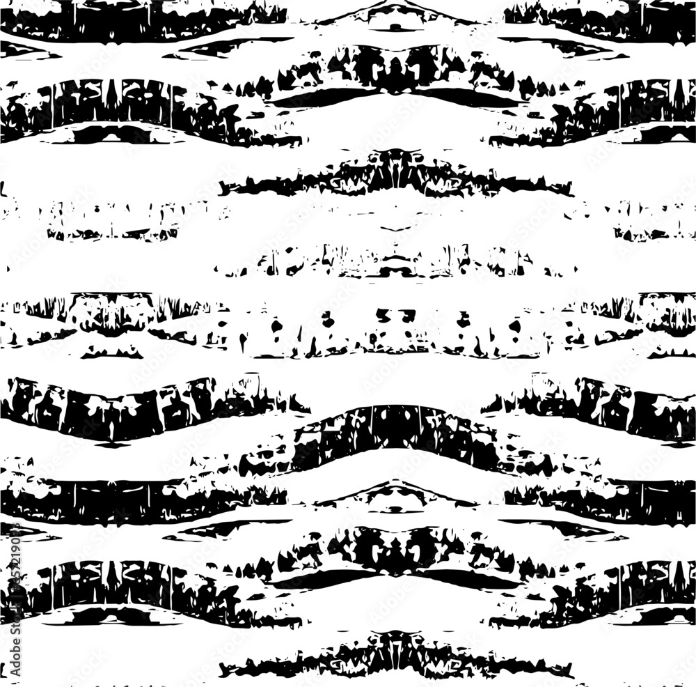 Poster monochrome texture composed of irregular graphic elements. distressed uneven grunge background. abst