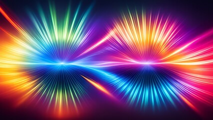 abstract background with rays