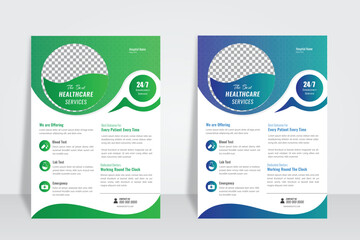 Healthcare flyer design