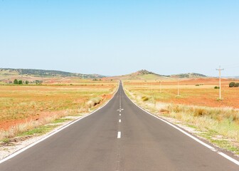 road in the countryside