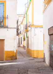 narrow street in the old town