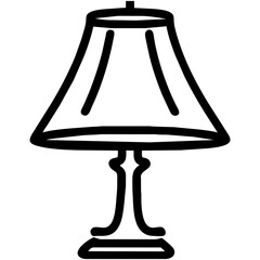 lamp isolated on white background