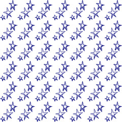 Hand drawn star pattern design. Stars seamless pattern .illustration vector