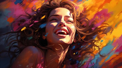 Holi Festival 25th March Generative AI