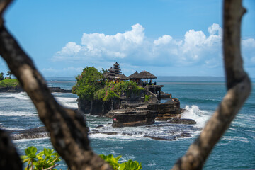 One of the most famous sights in Bali the “Pura Tanah Lot” temple