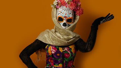  Day of the dead, sugar skull, halloween, calavera Catrina, Catrina costume. 