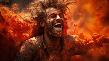 Holi Festival 25th March Generative AI