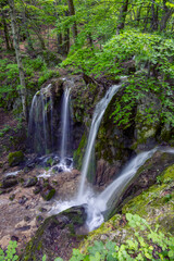 Hajsky waterfall, National Park Slovak Paradise, Slovakia