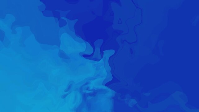 Blue Fluid Motion Abstract Design animation, Looping HD Background and Marbled Overlay
