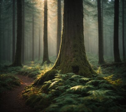 tree in the forest