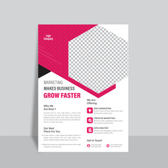 Corporate flyer for business promotion