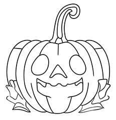 halloween pumpkin head