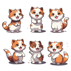 Cute Cat Illustration