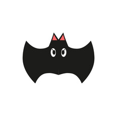 Cute Bat Illustration 