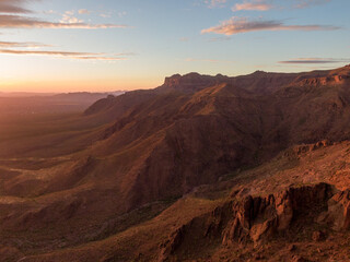 Superstition Mountains By Drone