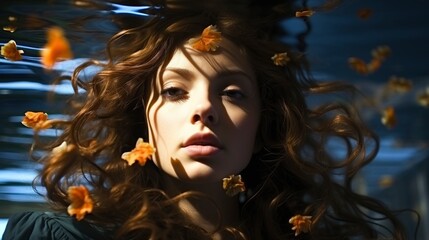 Underwater photography Portrait Of A woman, Background Images , HD Wallpapers, Background Image