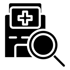 Solid Search Hospital icon