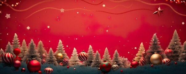 Fototapeta na wymiar Merry Christmas and happy New Year background