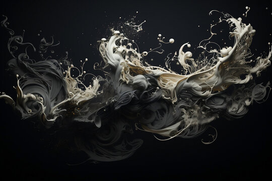 Hintergrundbild - Kalligrafie Splash