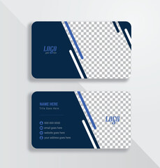 Visiting card template