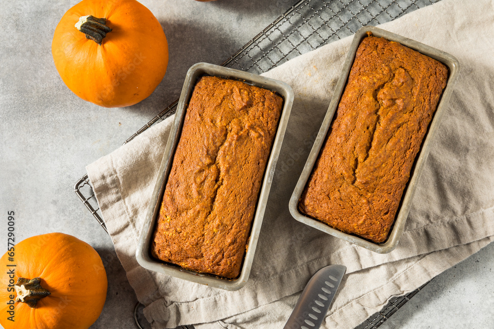 Sticker Homemade Sweet Pumpkin Bread