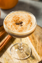 Boozy Pumpkin Spice Espresso Martini