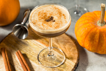 Boozy Pumpkin Spice Espresso Martini