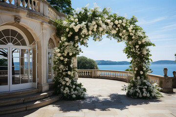 Obraz premium Flowers wedding decoration.