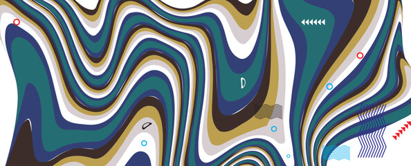 Abstract background with geometric shapes. Vector illustration. Can be used for advertisingeting, presentation.