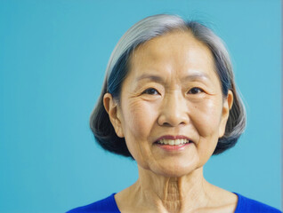 older asian woman