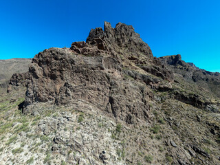 Superstition Mountains By Drone