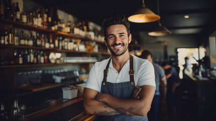 small business owner smile