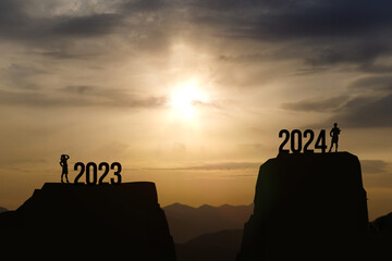 Of the coming of a new promising year 2024 for business.