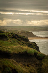 Obraz premium coastal line with cliffs