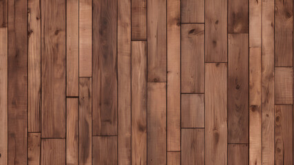 Naklejka premium Seamless wood texture background. Tileable rustic redwood hardwood floor planks illustration render, perfect for flatlays and backdrops.