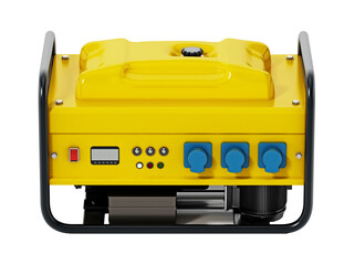 Generator isolated on transparent background. 3D illustration