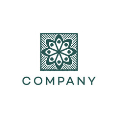 People flower pattern youth care youth education communication business, logo, design, brand identity, flat logo, company, editable, vector