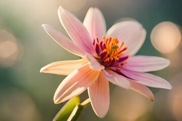 Fototapeta na wymiar Beautiful lilies flower
