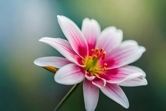 Beautiful lilies flower