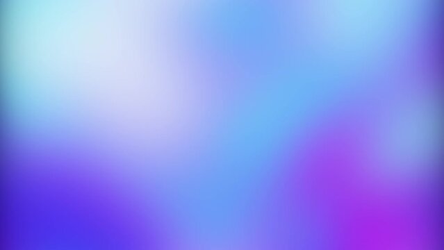 Neon gradient blur glow. Holographic radiance. Defocused blue purple pink green fluorescent color light motion soft texture abstract free space background.
