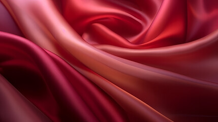 Fototapeta premium Luxurious Silk Motion by Generative AI