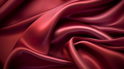 Obraz premium Generative AI’s Gentle Silk Waves