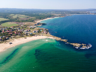 Fototapeta premium Black sea coast near village of Lozenets, Bulgaria