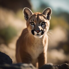 Naklejka premium Cougar