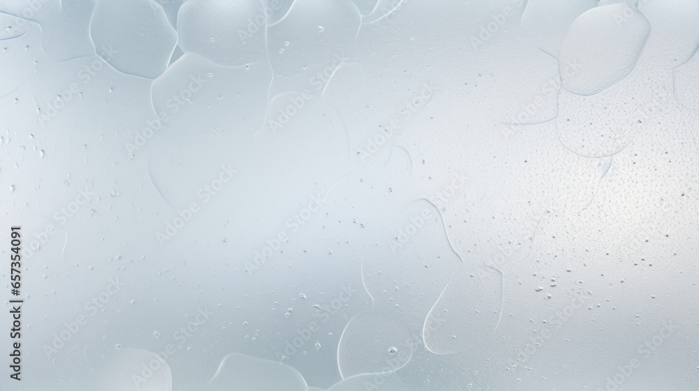 Poster frosted glass with a subtle bubble texture, adding depth and dimension to its smooth, glassy surface